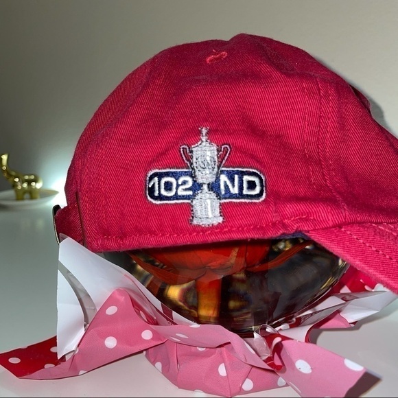 U.S Open Bethpage Black Golf Tournament 2002 Edition Red Hat/Cap - Picture 4 of 5